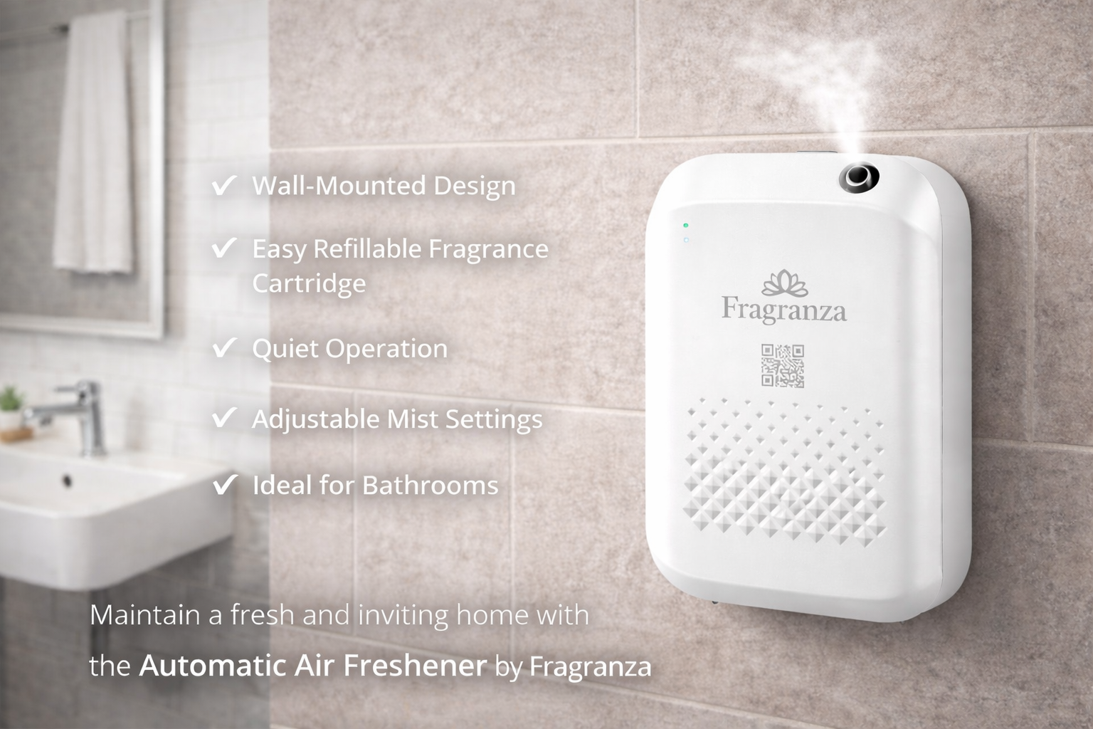 FRAGRANZA613 Inc - Wholesale Electronic Diffuser - Rimini PLUS All-in-One (Wired & Wireless Covers 1,500 sq/ft4