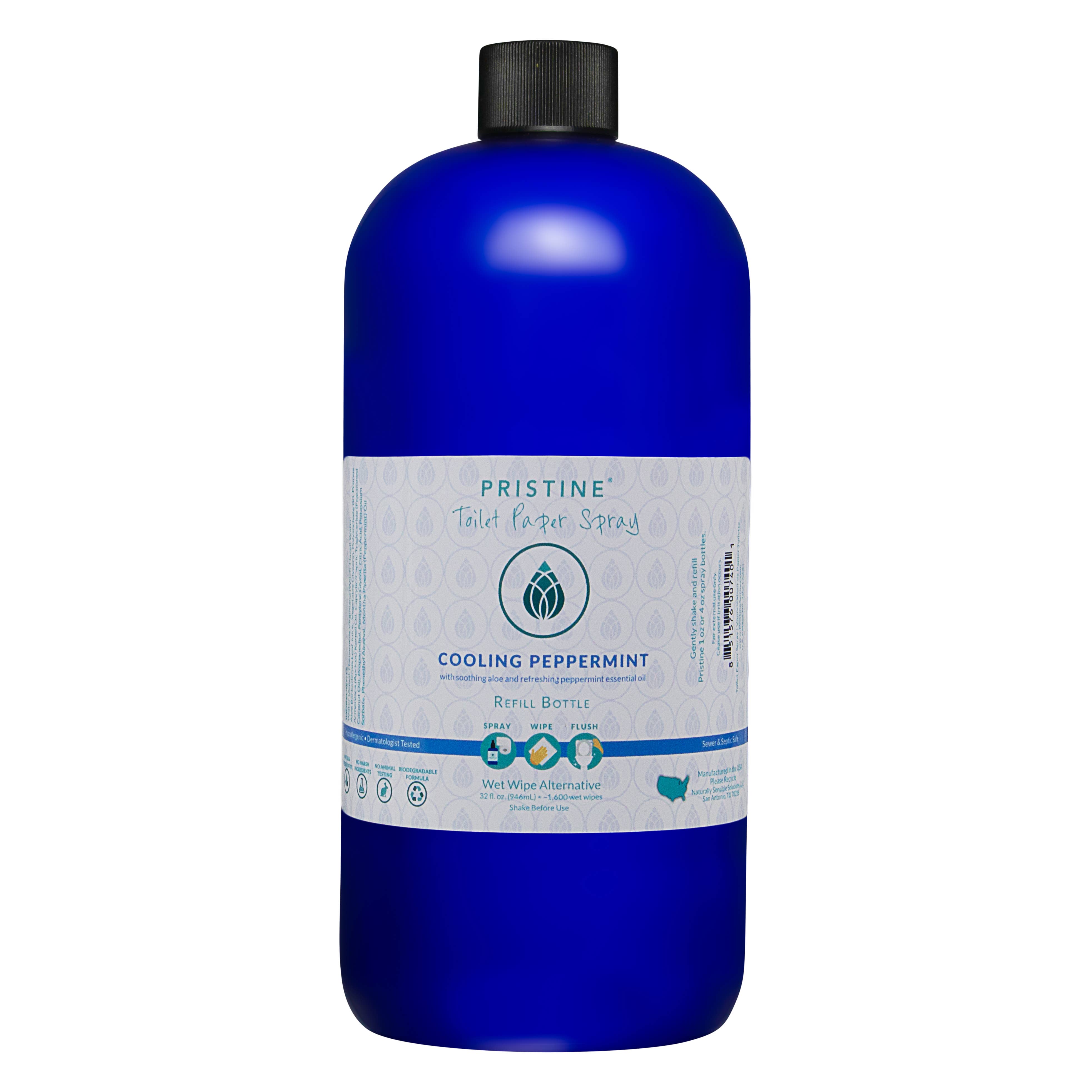 Pristine Sprays - Wholesale Toilet Paper - Pristine Toilet Paper Spray | Flushable Wipe Alternative5