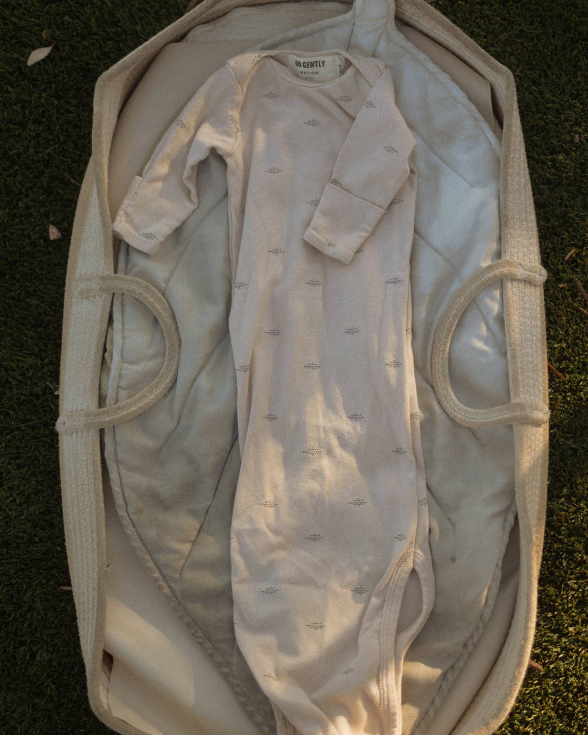 pink tint dot Newborn Baby Gown for wholesale on Faire