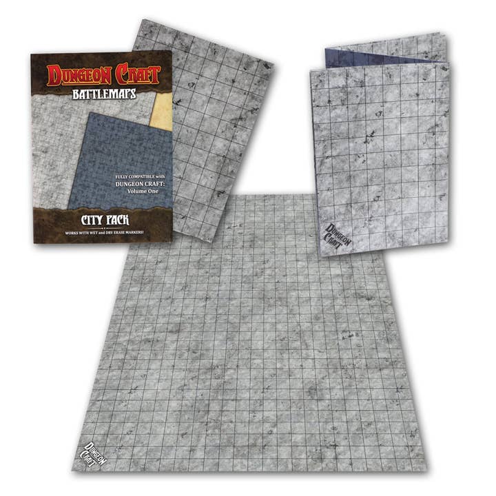 1985 Games - Wholesale Board Game - BattleMap: City battle map - TTRPG Terrain