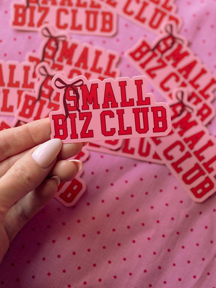 Kleines Biz Club Vinylaufkleber für den Großhandel von Chicka & Co