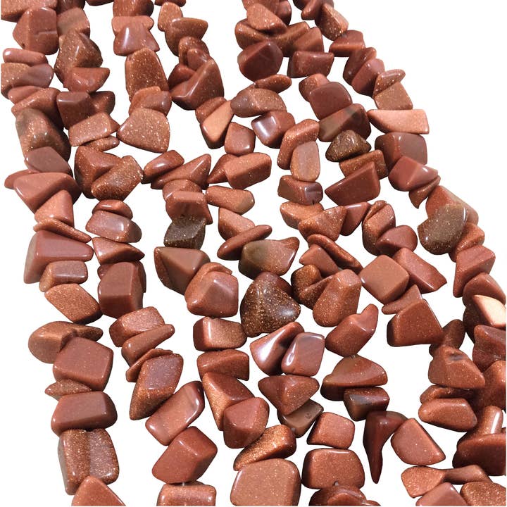 Goldstone (Manmade Glass) Chunky Nugget Shape Beads with 1mm Holes - Sold by 16" Strands (Approx. 75-80 Beads) - Measuring 10-15mm Wide and other Purchase Wholesale glass nuggets. Free Returns & Net 60 Terms on Faire trending on Faire.