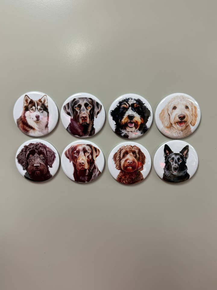 Dog Breed Magnets for wholesale by Cambria K9