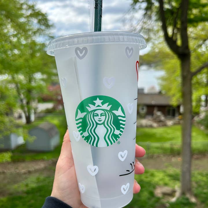 Acential Drinkware - Wholesale Drinking Glass/Cup - Snoopy Starbucks Cold Cup, Snoopy Gifts