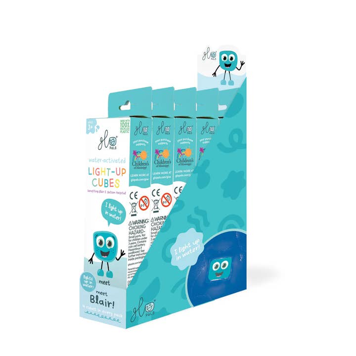 Glo Pals - Wholesale Light-Up Toy - Kids & Baby - Glo Pals Blair Light-Up Cubes1