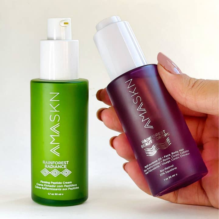 Ensemble de soins de la peau Rainforest Firm & Glow pour la vente par AmaSKN Beauty