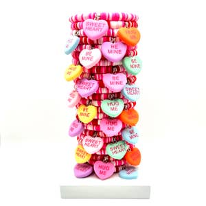 2 Vintage Brach's Candy Conversation Hearts Valentine Boxes ca