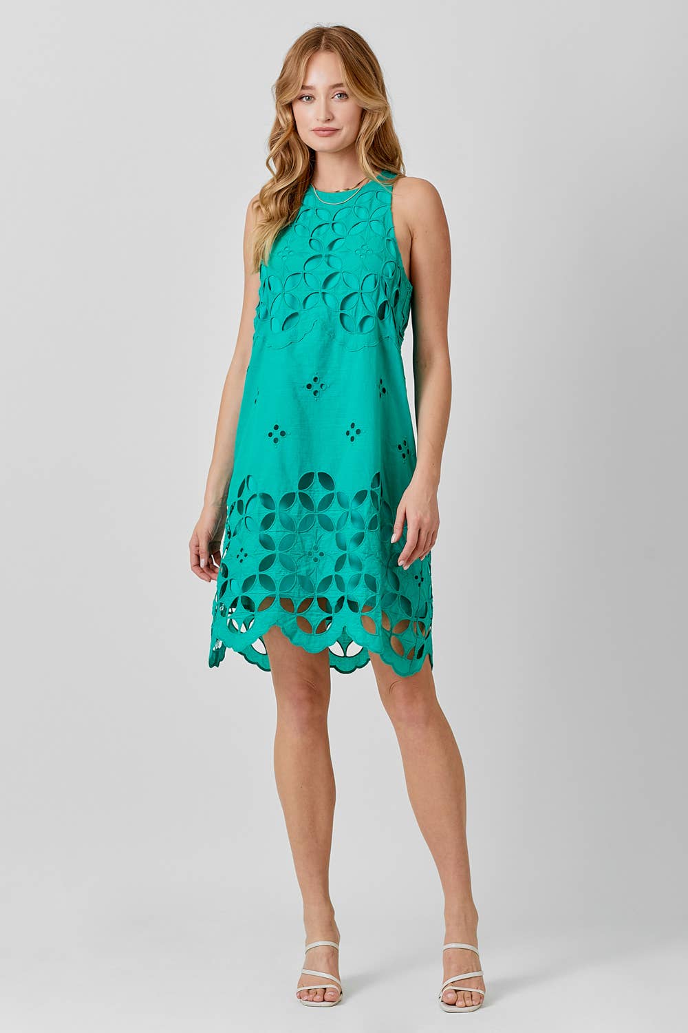 Mystree – Engroshandel Kjole - Dame – 60048 Halter Neck Blonder Kjole22