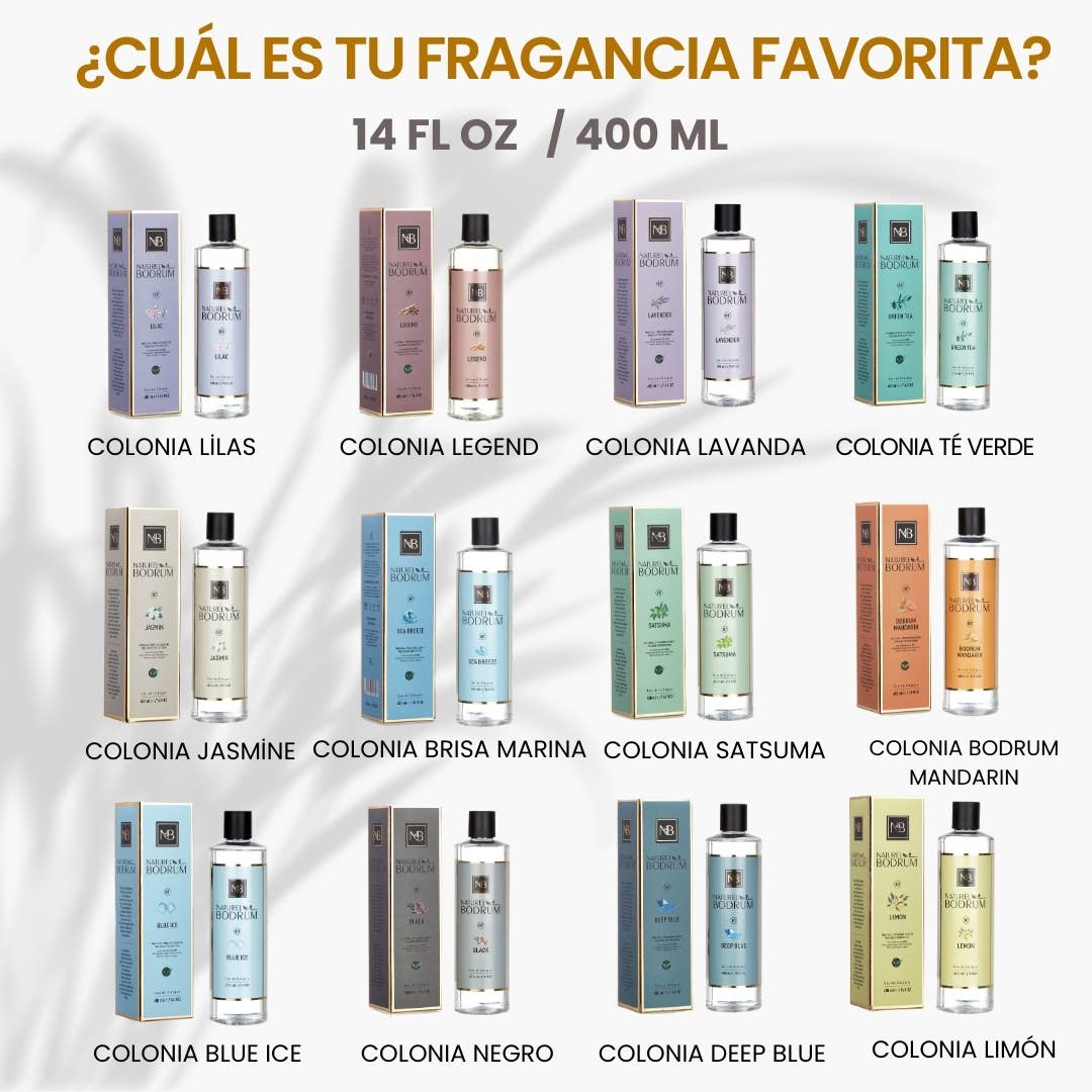 NB NATURAL BODRUM – wholesale Handdesinfektion – Sea Breeze Eau De Cologne Extra Stark 14Oz Turkisk Kölnvatten13