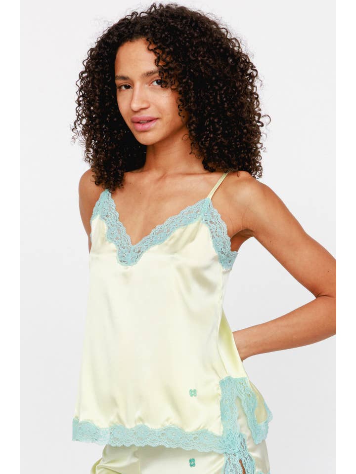 Vannina Vesperini - Wholesale Camisole - Women's - Caraco, the Original Grapefruit - Mint