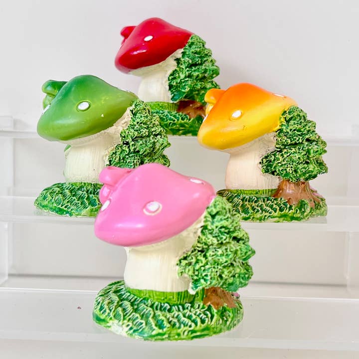 BCmini - Wholesale Decorative Figurine - 71806 MUSHROOM MINIATURE HOUSE FIGURINES6