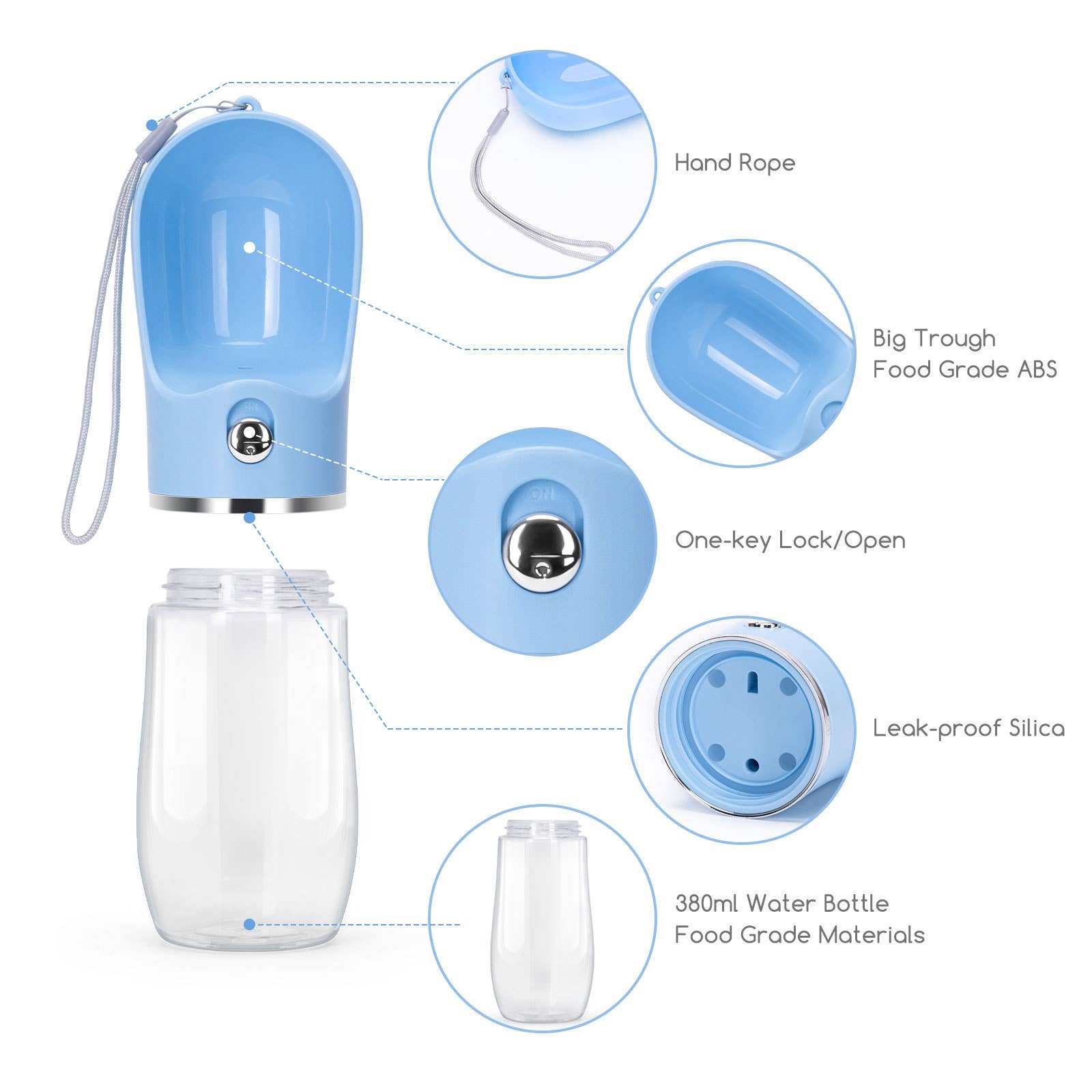 Nobleza - Vente Bouteille d'eau – chien - Nobleza - Bouteille d'eau pour chien3