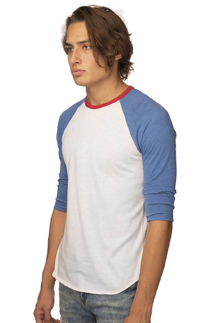 Royal Apparel - Wholesale Shirt - Unisex - Unisex Americana Raglan Baseball Shirt1