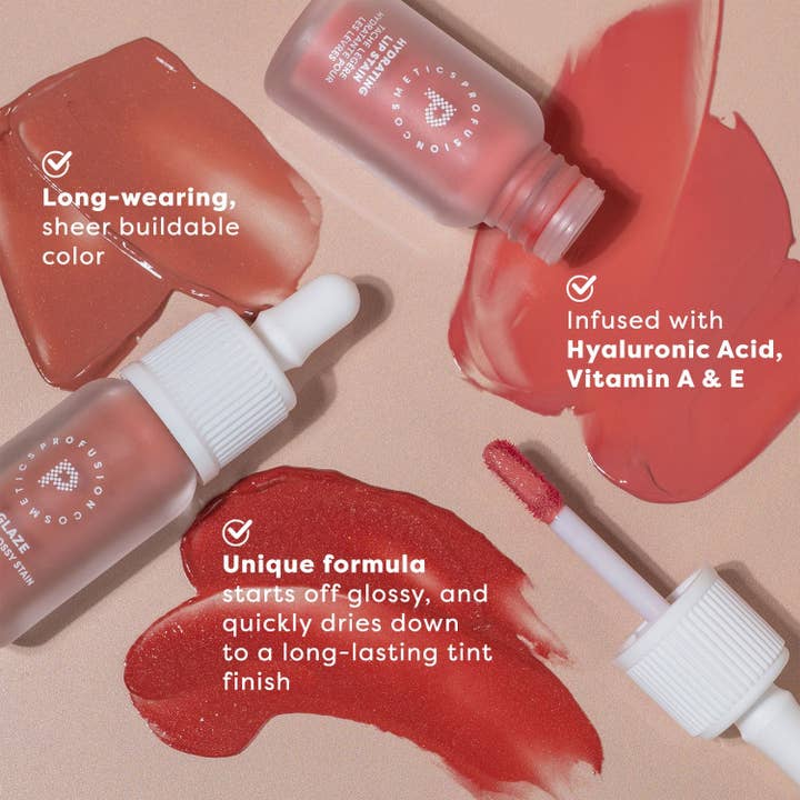 VIAI Beauty - Wholesale Lip stain/dye/tint - Lip Glaze Hydrating Lip Stain9