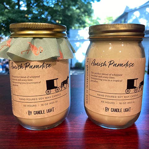 Amish Paradise 16 oz stearinlys for engroshandel hos By Candle Light