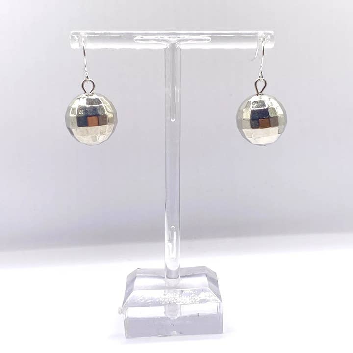 Brincos bola discoteca por atacado de Kismet Designs
