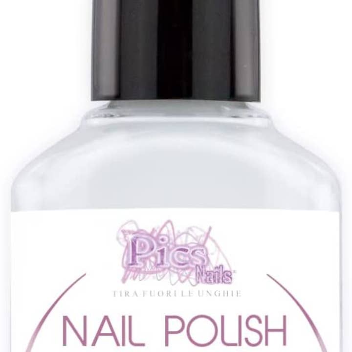 Vernis à ongles blanc professionnel 12 ml - Vernis à ongles coloré traditionnel 2 en 1 haute densité et résistance, facile et rapide à appliquer pour la vente par Pics Nails