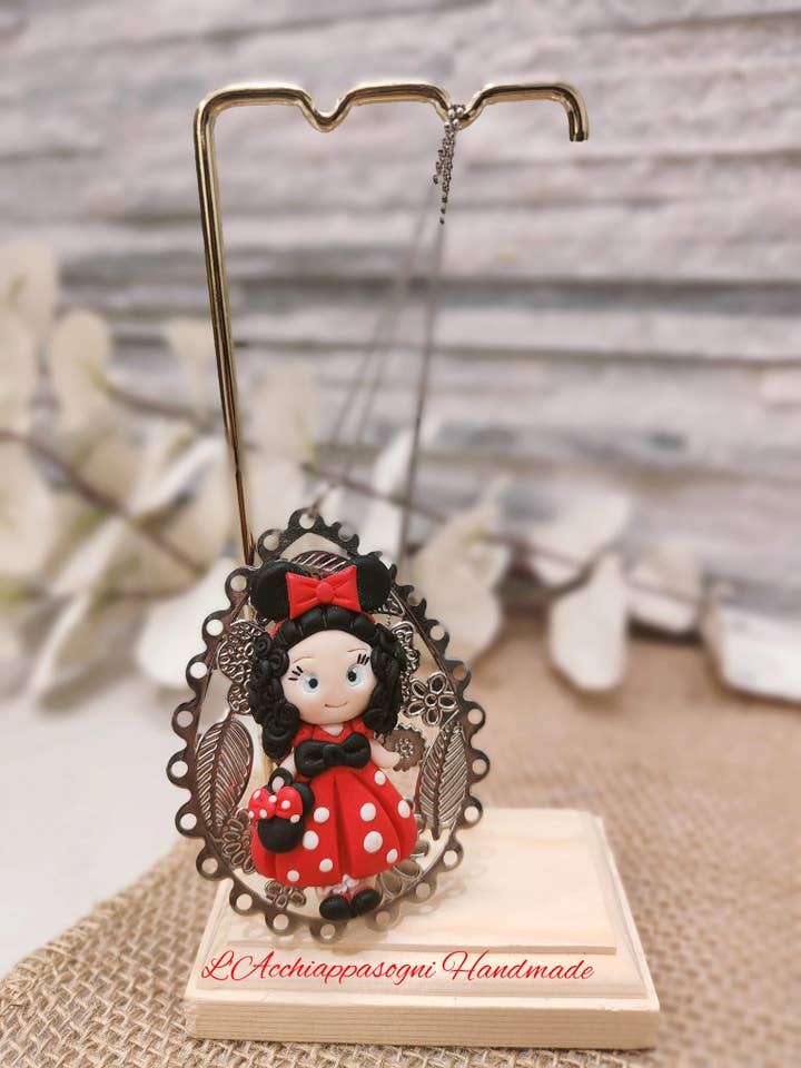 Musse Pigg dockahalsband för wholesale av Acchiappasogni Handmade