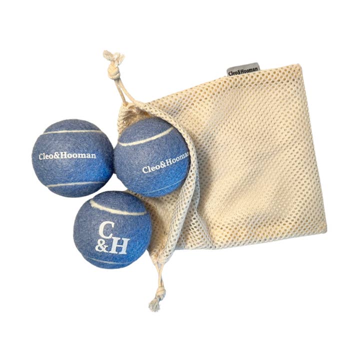 Cleo&Hooman - Wholesale Pet Fetch Ball - Dog - Tennis Balls (Pack of 3)0