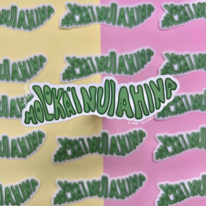 GLTCHGIRL - Wholesale Sticker - nā moku sticker4