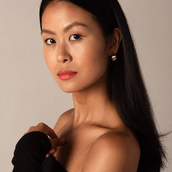 Geometrischer Ring, Gold für den Großhandel von ELISABETH SILVERMAN