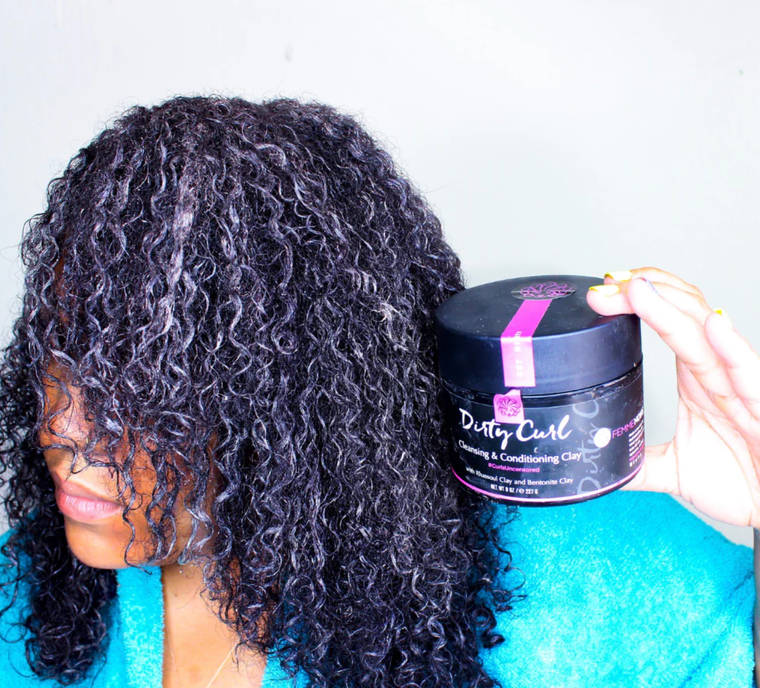 FEMME NOIRE - Wholesale Hair Conditioner - Dirty Curl Cleansing and Conditioning Clay2