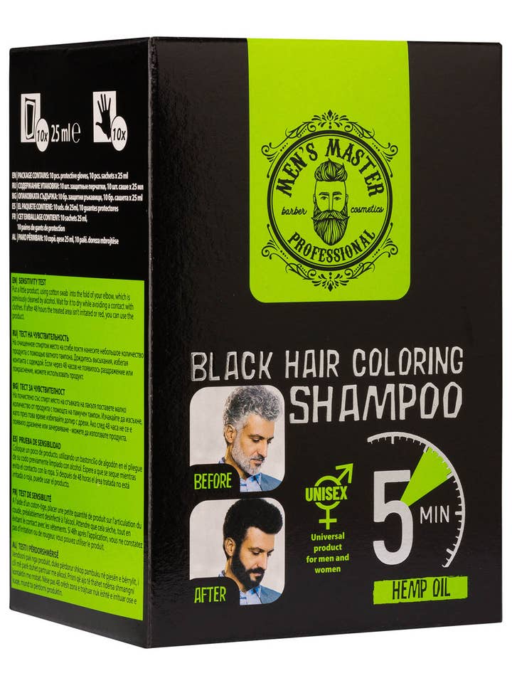 Shampooing Colorant Noir pour Cheveux - 250 ml pour la vente par Mister33 Mencare