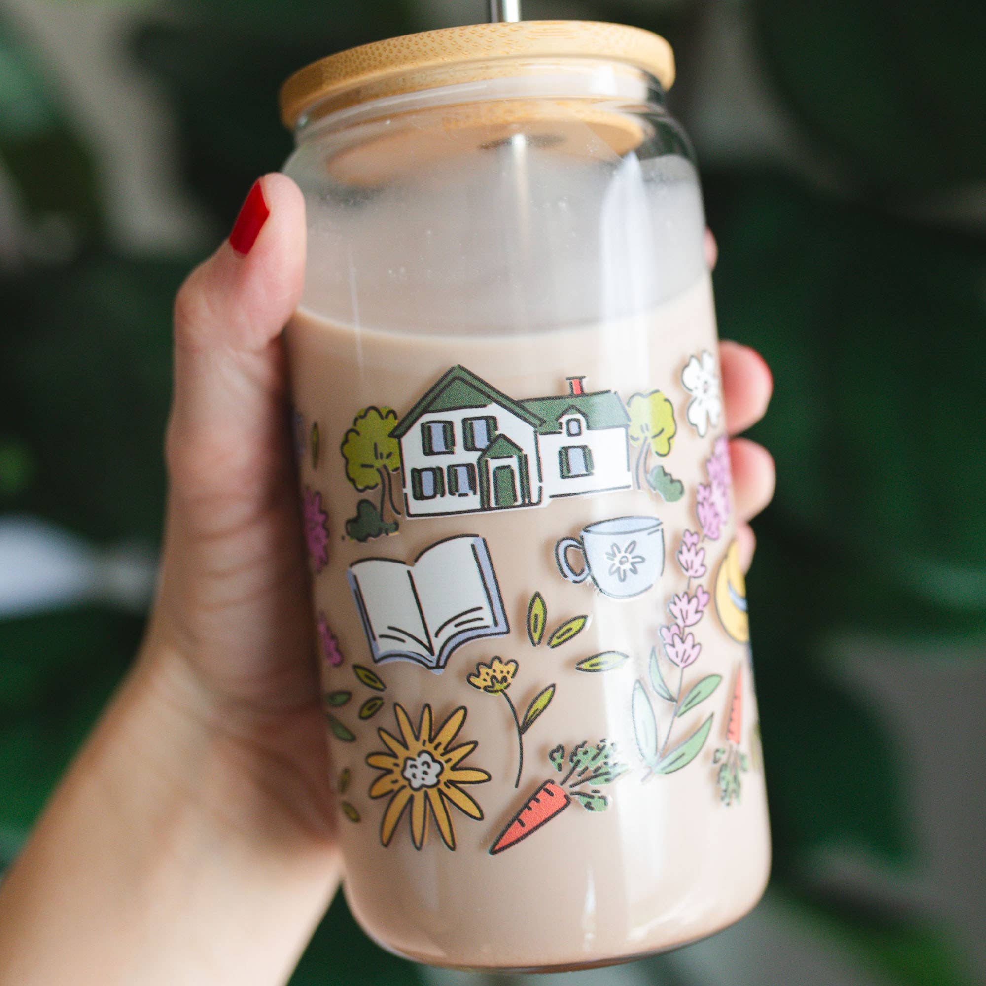 Pippi Post - Wholesale Drinking Glass/Cup - Anne of Green Gables Glass Can1