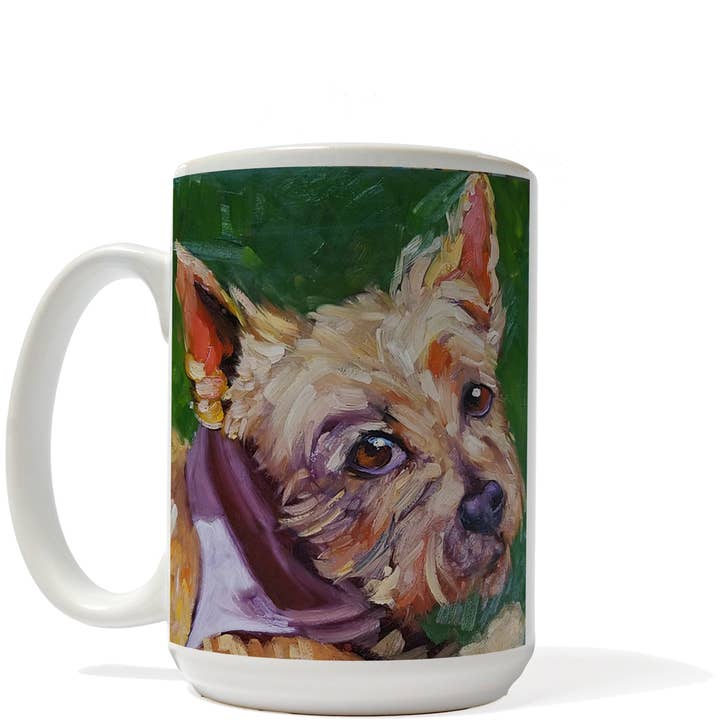 Mug Silky Terrier par K. Huke pour la vente par American Brand Studio