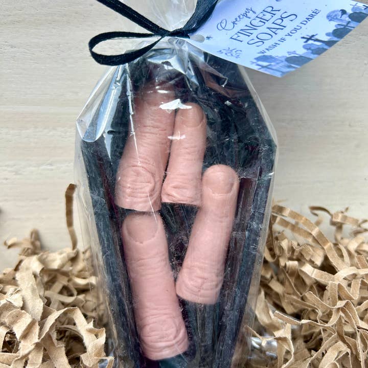 Plunk Soap and Candle Company - Wholesale Bar Soap - Spooky Coffin and Finger Soaps: Halloween items 1