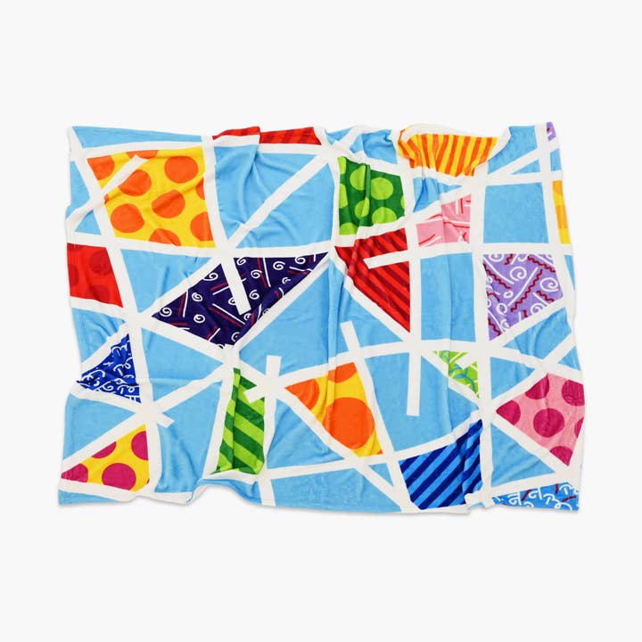 MANTA BRITTO® - PAISAJE AZUL BEBÉ para venta al por mayor de BRITTO®
