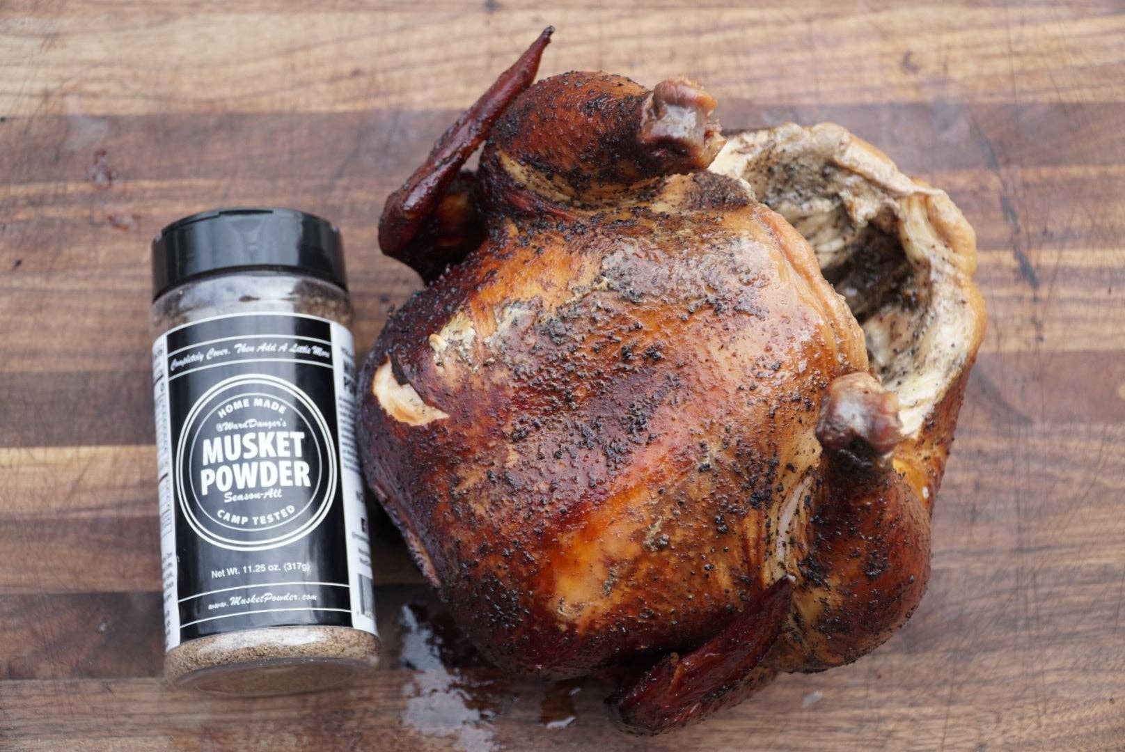 Musket Powder Seasonings – Mistura de especiarias secas por atacado – Rótulo preto em pó de mosquete (ideal para carne vermelha)7