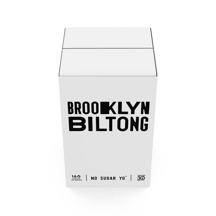 Brooklyn Biltong - Wholesale Jerky - 8oz Original Grass-Fed Zero Sugar Biltong Tender Jerky