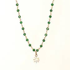 Sunshine Green Necklace for wholesale by Baroca Bijoux Paris