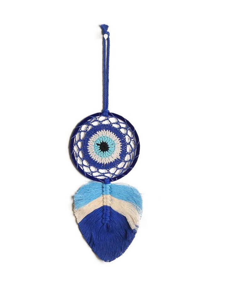 Evil Eye Dream Catcher for wholesale by FRESHALAMODE / fashionably protected
