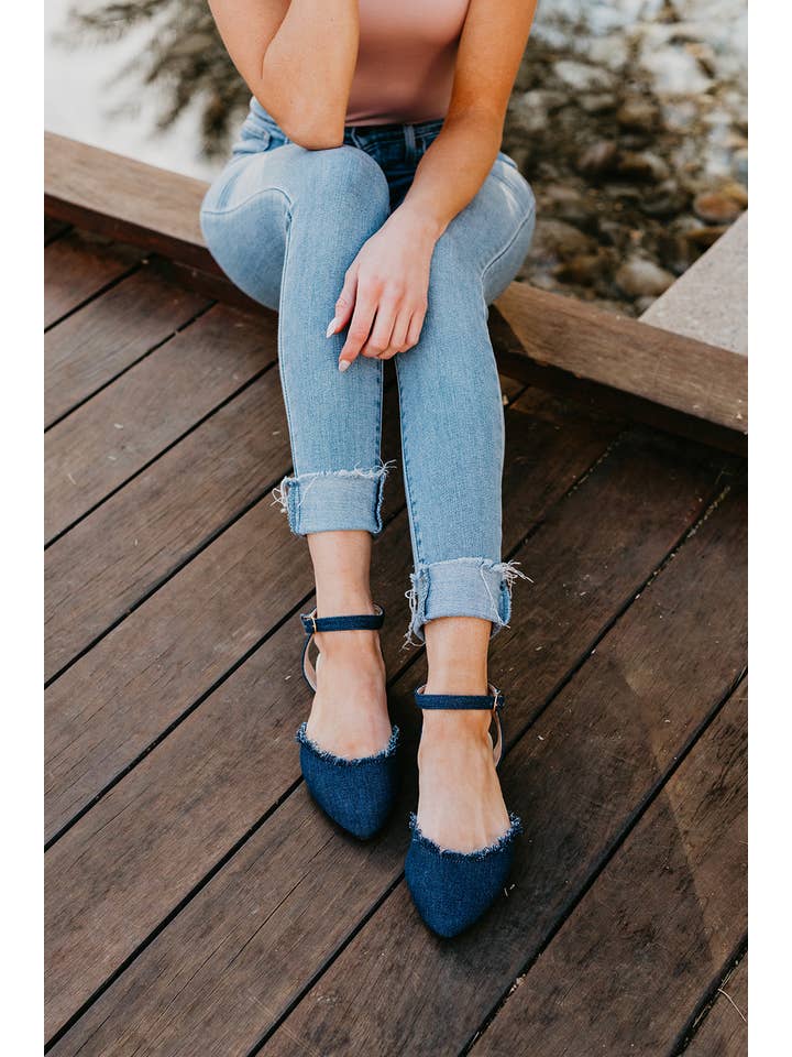 Rollasole - Wholesale Flats - Women's - Denim Dash3