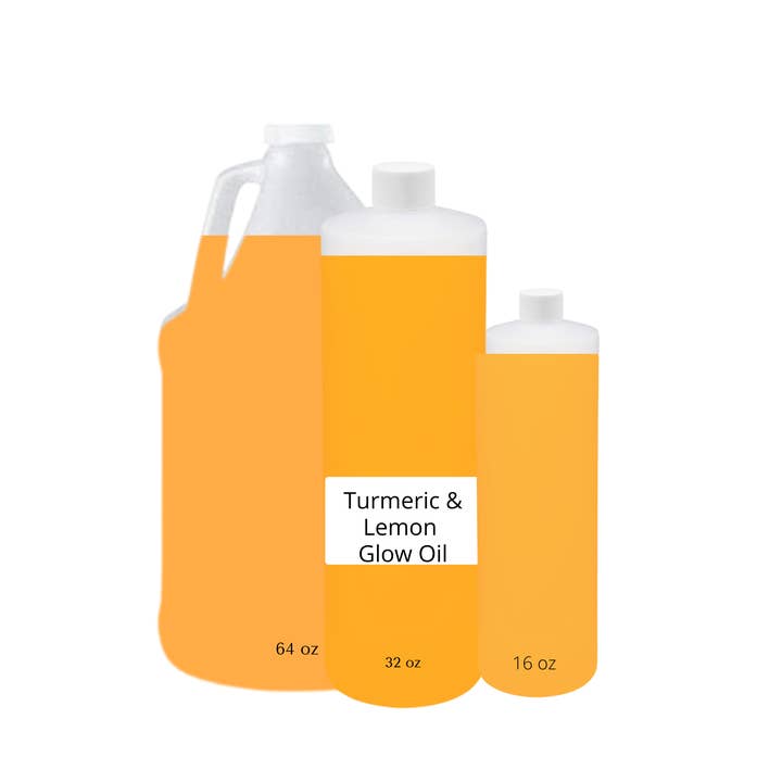 Bulk - Gurkmeja Lemon Glow Oil - Du förpackar och märker för wholesale av R. Drew Naturals, LLC