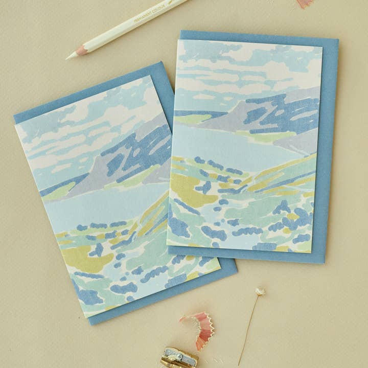 Claire Paul – wholesale Everyday greeting card – Scafell Pike Greetings Card1