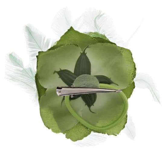 Topkids Accessories – wholesale Fascinator-hatt - Dam – Rose Flower Hair Clip Hårband Blommig Corsage Fascinator Hårband Aligator Näbbgrepp för kvinnor och flickor Bröllop Prom Party Särskilda tillfällen25