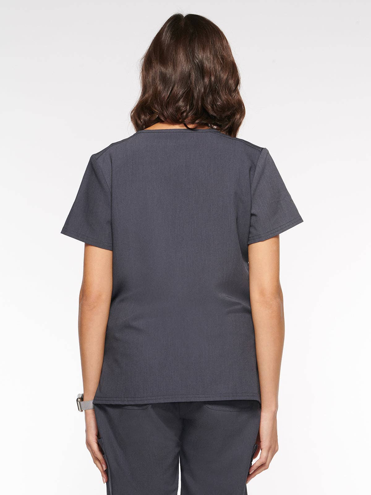 Aura Naturale - Wholesale Uniform voor gezondheidszorg - Dames - Kara Dames Ronde Hals Scrubstop met 4 Zakken (94002)7