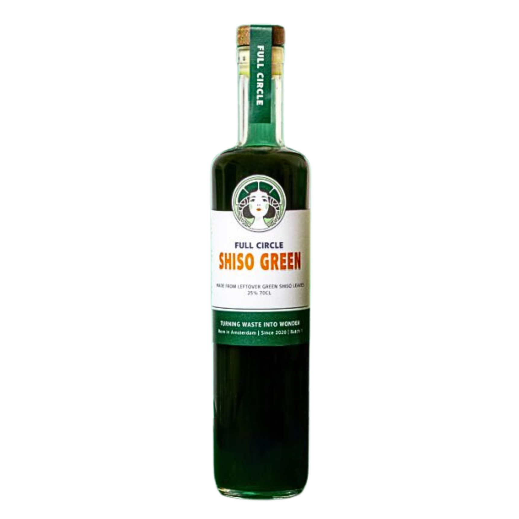 Full Circle - Wholesale Liqueur - Shiso Green 700 ml – Umami Liqueur from Shiso Leaves & Herbs0