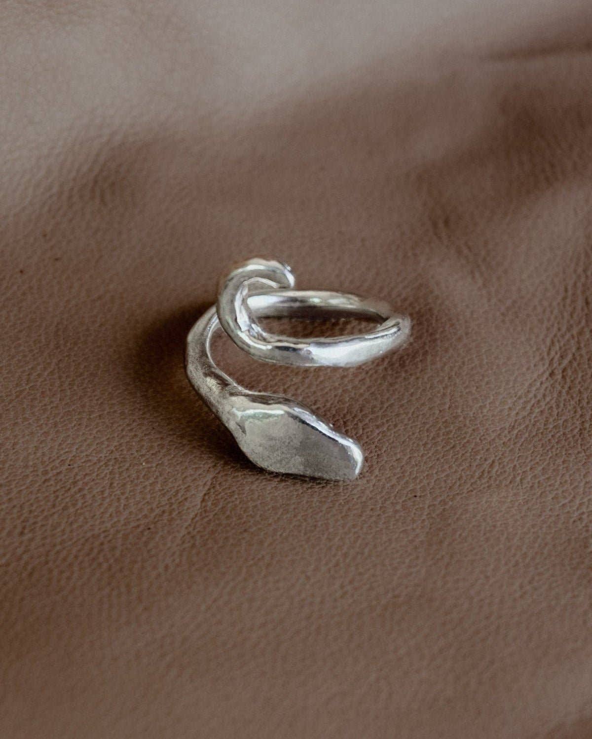 Dea Dia - Wholesale Band/Stacked Ring - Serpent Guardian Wrap Ring8