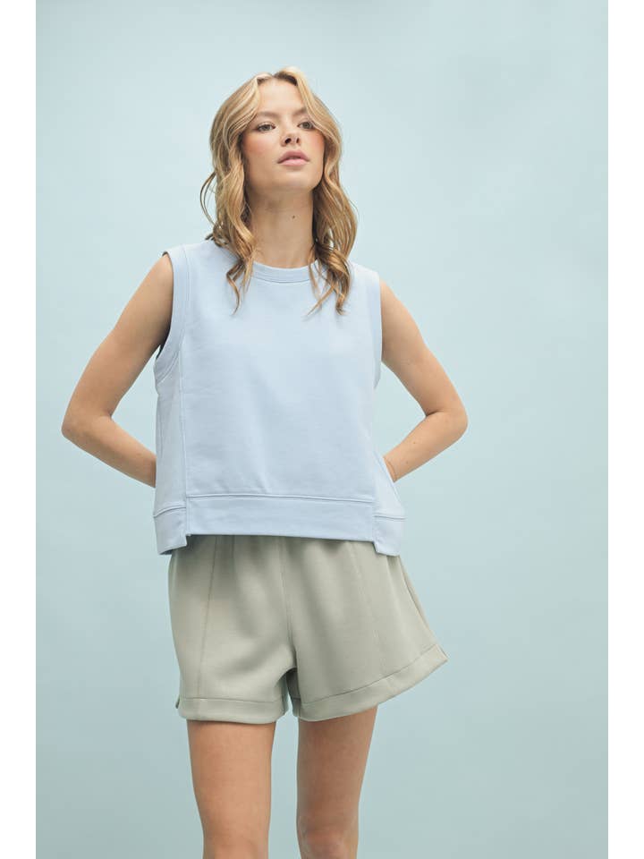 Wishlist Apparel - Wholesale Tank Top - Women's - FRENCH TERRY TANK TOP / WL25-10272T