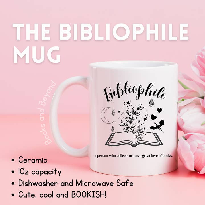 Books and Beyond - Wholesale Coffee Mug - The Bibliophile Mug2