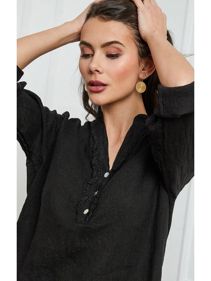 LÉA & LUC – wholesale Blouse – Women’s – 100% Linen Blouse REF. 664935