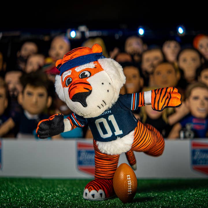Uncanny Brands - Vente Peluche – enfant et bébé - Figurine en peluche Bleacher Creatures Auburn Tigers Aubie de 10 pouces