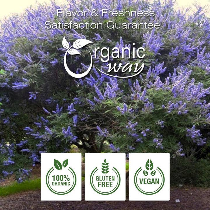 Organic Way LLC - Venta al por mayor Hierbas - Bayas de árbol casto orgánicas enteras5
