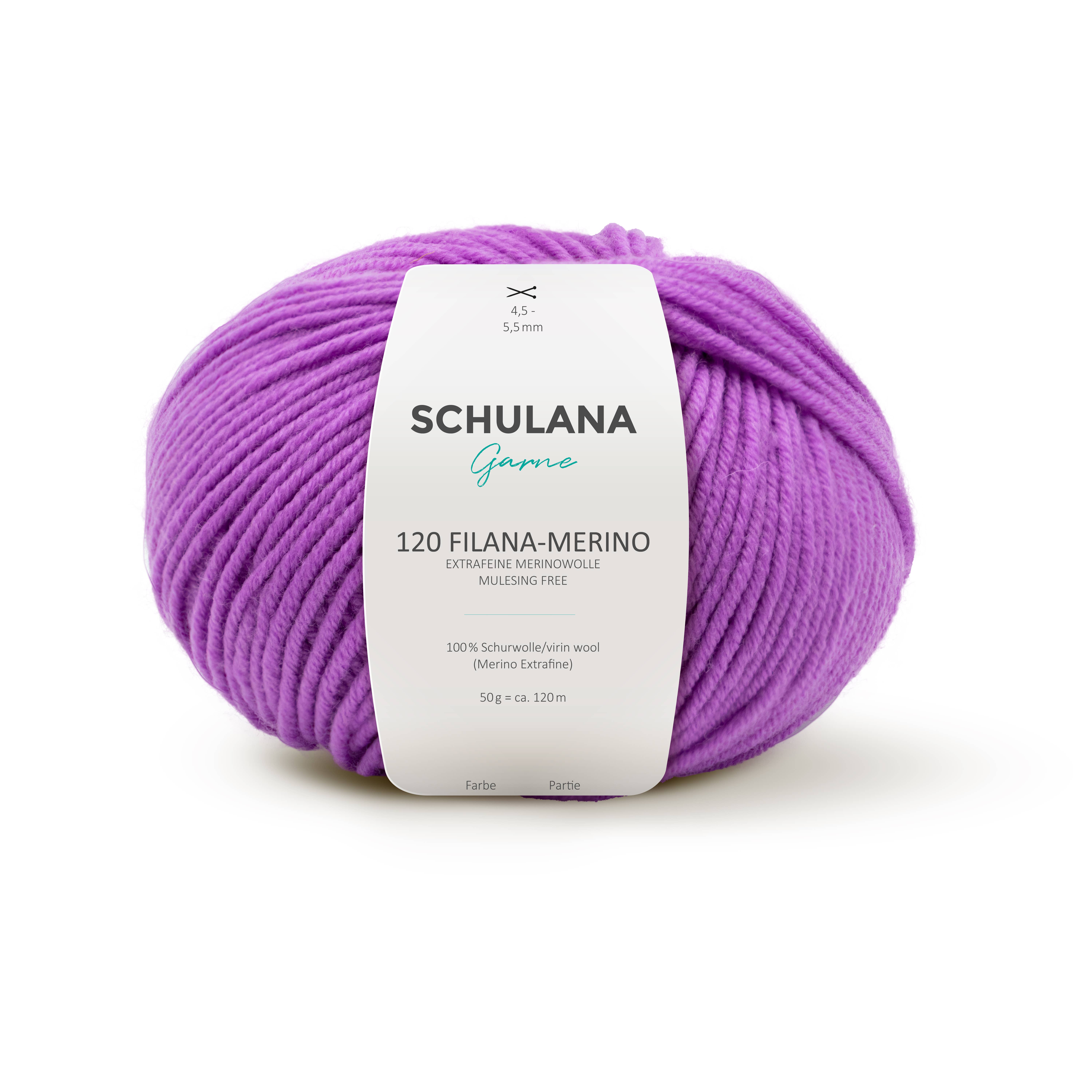 SCHULANA – wholesale Yarn – 120 Filana merino wool66