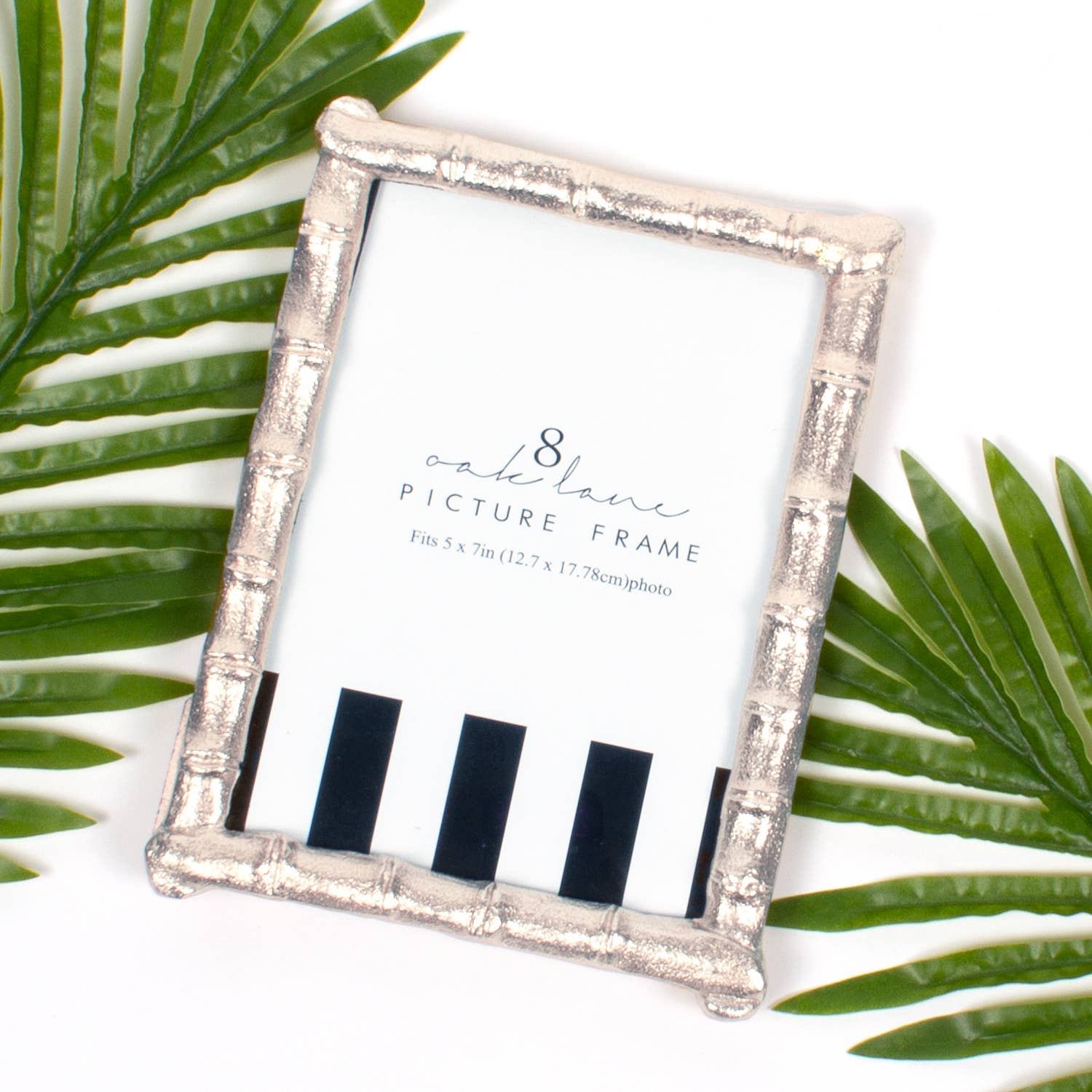 8 Oak Lane - Wholesale Picture Frame - Silver Bamboo 5x7 Picture Frame1