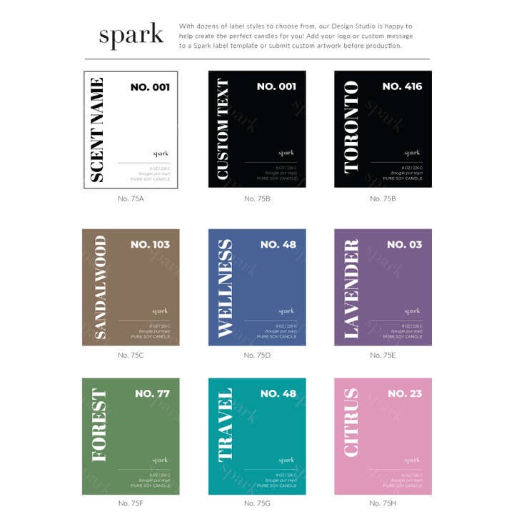 Bianco Opaco Candela personalizzata in vetro bianco opaco da 10 oz con etichetta e scatola regalo in vendita all'ingrosso su Faire18